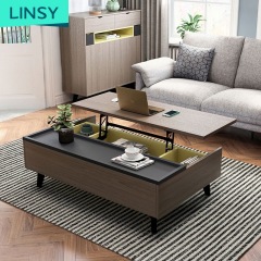 Linsy Living Room Lift Top Modern Designer Wooden Coffee Table Sets LS059L1