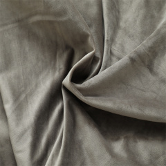 Soft microfiber curtain/sheet/clothing/sofa cover polyester velvet fabric