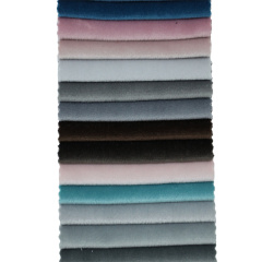 Soft microfiber curtain/sheet/clothing/sofa cover polyester velvet fabric