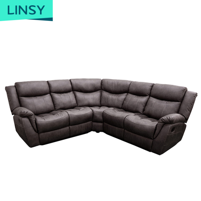 Black Leather Wooden Lift Recliner Chair Sale  Sillon Reclinable Fabric 7 Seater  Recliner Sofa Set