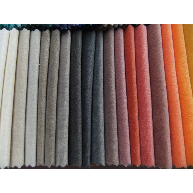 China High Quality Underwear Suede Super Soft Velvet Upholstery Fabric