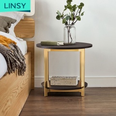 Nordic Living Room Home Mini Glass Corner Small Coffee Table Round Side Table Set