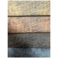 Wholesale Faux Leather Fabric Croc Custom Print Leather Material For Sofas
