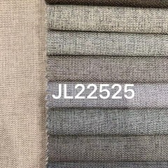 JL22525  julong factory wholesale polyester curtain plain decorative faux linen Fabric furniture cover linen curtain fabric