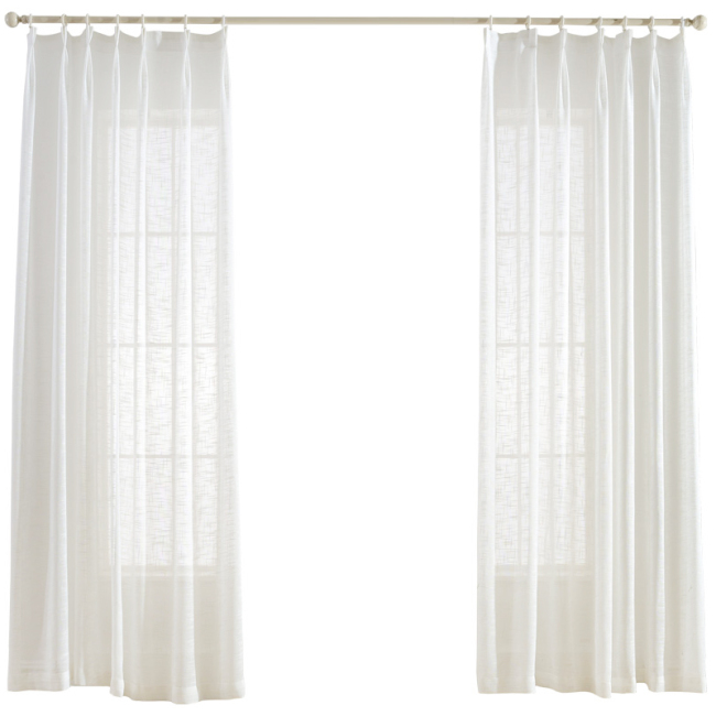 100% polyester cheap dolly sheer fabric  living room curtain