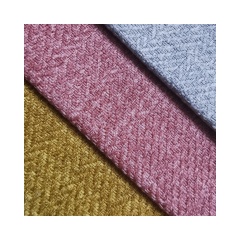 High Quality Linen Polyester Sofa Fabric Jacquard Linen Like Look Woven Fabric For Sofa