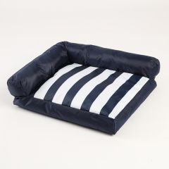 Cooling Pillow Washable modern soft dog bed Striped Outdoor  Waterproof Dog Bed