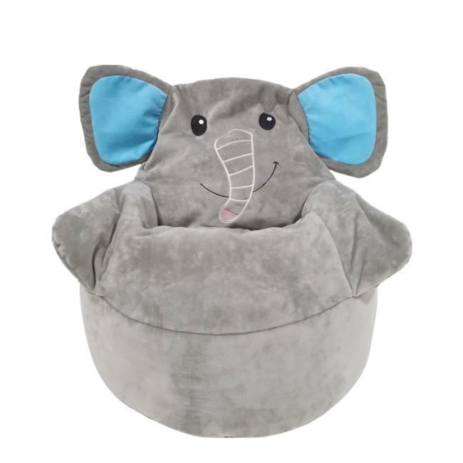 Animal series elephant custom kids bean bag chair