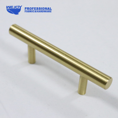 Gold knob high quality bedroom furniture drawer concise solid cabinet wardrobe furniture handle