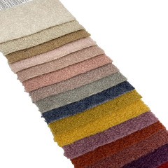 High-quality lamb wool  fabric for sofa 100% poly  upholstery fabric