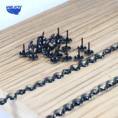 Wejoy Tack strip metal upholstery nail decorations strip for furniture sofa