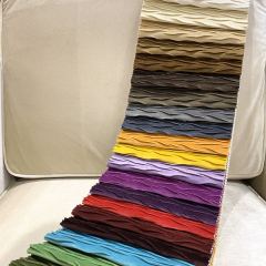JL20307 - Popular embossed 2020 NEW STYLE Fabric for sofa 100%polyester Pleated Velvet