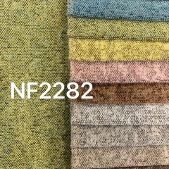 NF2282--- Fashion Design Hign Quality 100% Linen Pure Yarn Dyed For Sofa Fabric Upholstery