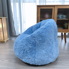 Pumpkin Shaped special designed blue Living Room Furniture kids Bean bag Chair