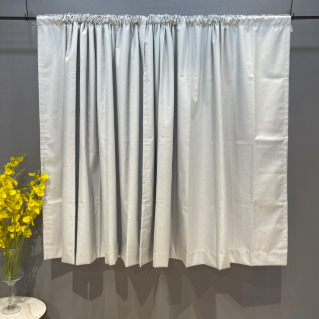 hot selling faux linen fabric with 3 pass acrylic coating thermal 100%  blackout curtain
