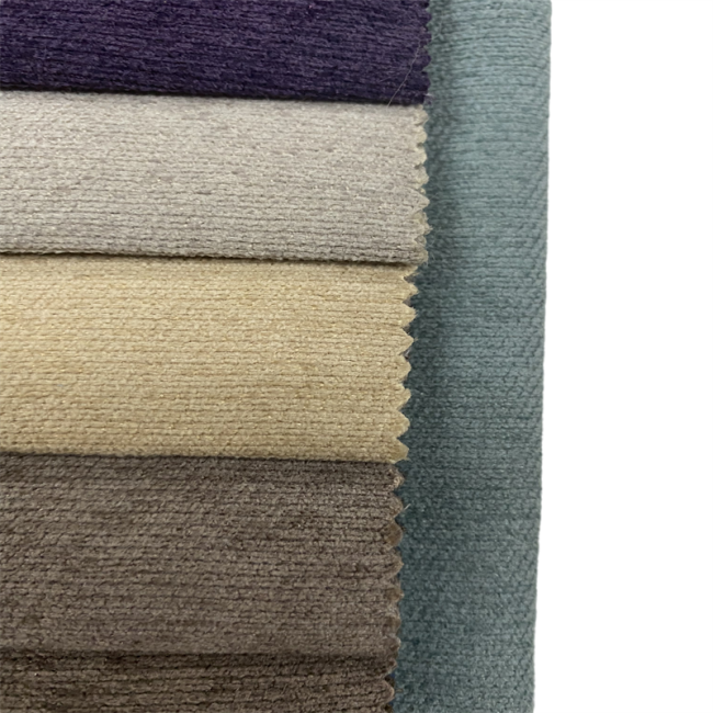 Multi-color customized soft velvet curtain fabric
