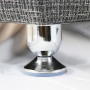 Wejoy Wine glass cup chrome plate iron cabinet accessory metal sofa chrome legs hardware for furniture