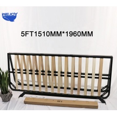 british style gas lift ottoman folding platform 5ft king size wood bed frame for living room