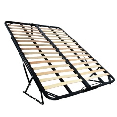 british style gas lift ottoman folding platform 5ft king size wood bed frame for living room