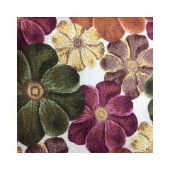 Cheap Velvet Fabrics Wholesale Holland Velvet Printing Upholstery Sofa Fabric Flower Pattern Fabric