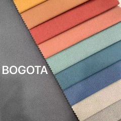 BOGOTA -Nubuck  julong factory  fake material for sale Russia new hot bronzing synthetic leather  for sofa cover copy leather
