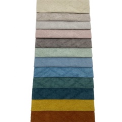 Fashion jacquard chenille striped fabric for sofa cover/curtain