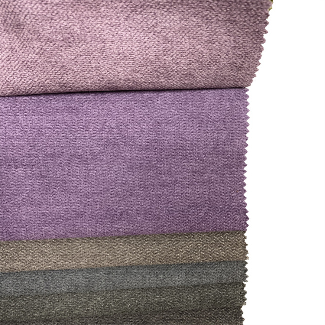 Soft comfortable curtains cloth and materials snow fleece stripe sofa fabric