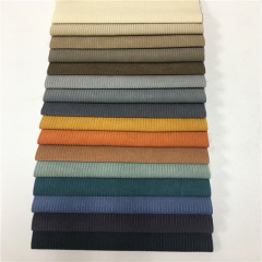 OEM upholstery furniture fabric 100% polyester corduroy fabric for sofa