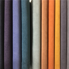 OEM upholstery furniture fabric 100% polyester corduroy fabric for sofa
