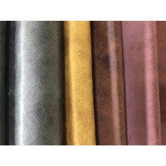 2022 LEATHAIRE Wholesale Fashion Upholstery Satin Fabric 100% Polyester For  furniture