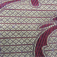 Wholesale Custom Sofa Fabric Upholstery Jacquard Metallic Fabric Linen Jacquard