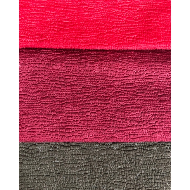 Customized 100% Polyester Velvet Burnout Design Burnout Velvet Fabric