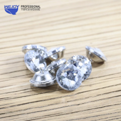 Wejoy Customized rhinestone diamond crystal decorative button fashionable sofa button diamond
