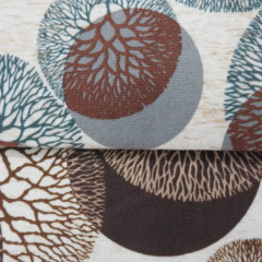 Wholesale Home Textile Flock Print Tulle Fabric Flocked Velvet Fabric For Furniture