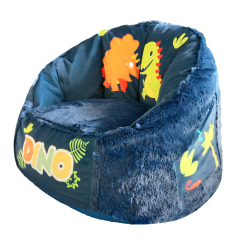 Living Room Furniture New Design Blue Dinosaur Pumpkin Beanbag Chair Soft kids Bean bag Foam Chair
