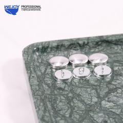Wejoy Useful concise push crystal button cover decorative waterproof buttons for fabric covered