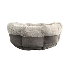 Warm Round Donut Cuddler Luxury Animal Bed Cat Cushion Pet Beds for Dog and Cat Durable Dog Bed