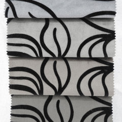 Wholesale High Quality Flock Velvet Rolls Flock Polyester Textile Flocked Velvet
