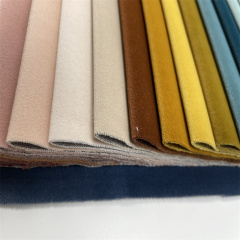 2022 new design wholesale Free Sample dutch polyester sofa velvet fabric velvet fabric for sofa