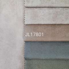 JL17801-Super Soft 100% Polyester knitting faux leather like  Velvet Sofa Fabric for Furniture Textiles home fabric