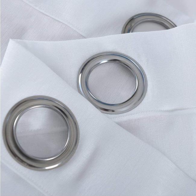 Curtain Textile Woven Tape with Eyelet System Dolly Voile Sheer Curtain 100% Polyester,100% Polyester Flat Window Grommet CN;ZHE
