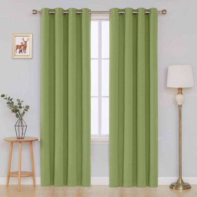 greenhouse thermal blackout curtain grommet living room curtains