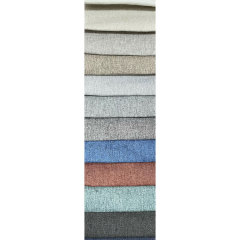 100% Polyester Fabric Linen Look Jacquard Curtains Fabric Soft Linen Sofa Fabric