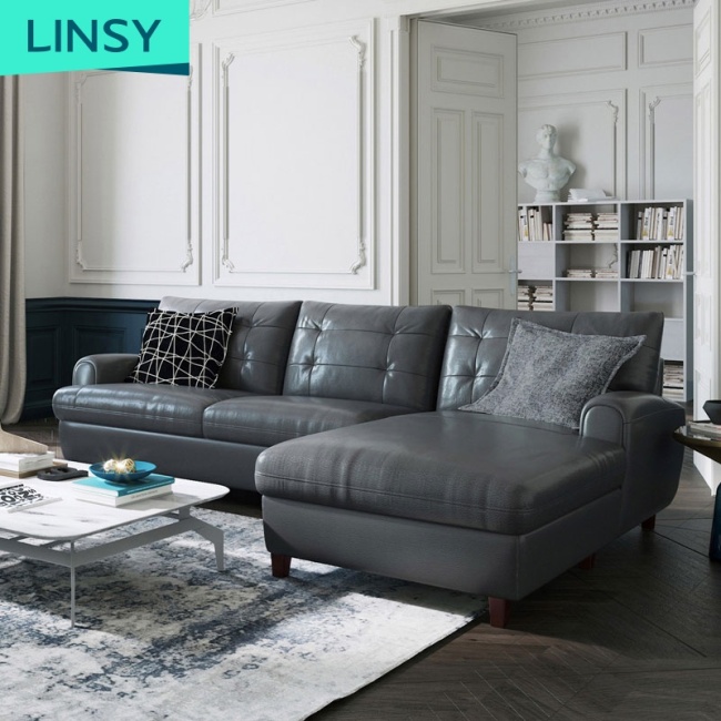 Luxury Morden Designs Furniture Luxurious Classic European Leather Sofa Sets Designs