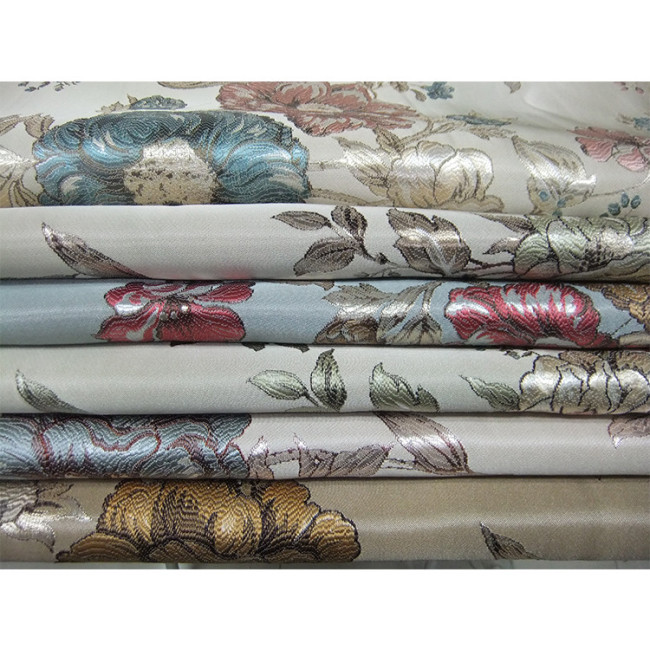 2021 Newest Home Textiles Curtain Interior Decoration Fabric Jacquard