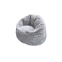 2022 new design super soft gray  foam sofa pumpkin chair for kids