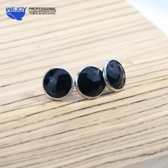 Wejoy Furniture decorative black button diamond acrylic upholstery buttons for sofa