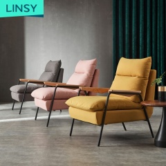 Nordic balcony lounge chair modern outdoor reading single sofa chair design