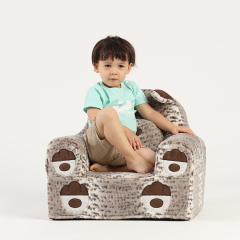 special design  super soft aniam shape lounge armchair for kids
