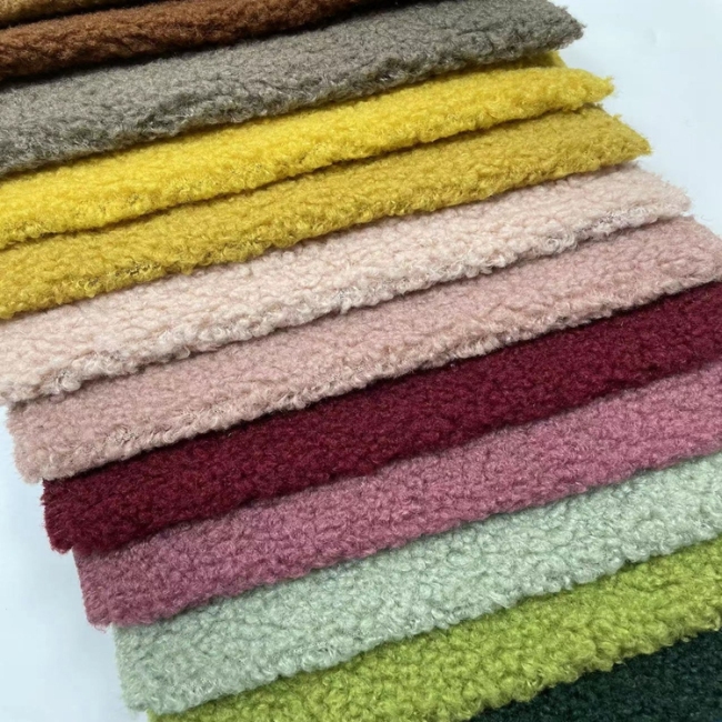 Good Quality Altai Teddy Velvet 100 Polyester Faux Fur Fabric For Toys Clothing